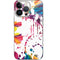 Chromatic Splatter White iPhone 14 Pro Skin